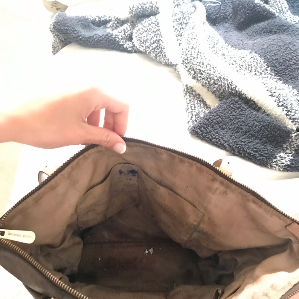 MK Purse- brand new on outside! Warn on inside